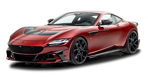 Ferrari Roma har fått en uppdatering på utseendet och en effektökning tack vare Mansory. Foto: Mansory