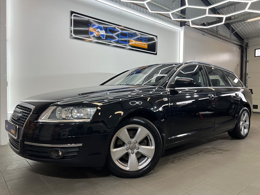 Audi A6 Avant 2.4 quattro Manuell, 177hk Drag Skinn Sportstolar