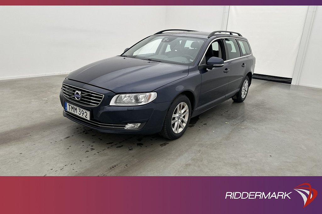 Volvo V70 D4 AWD 181hk Momentum Värmare Navi Sensorer BLIS