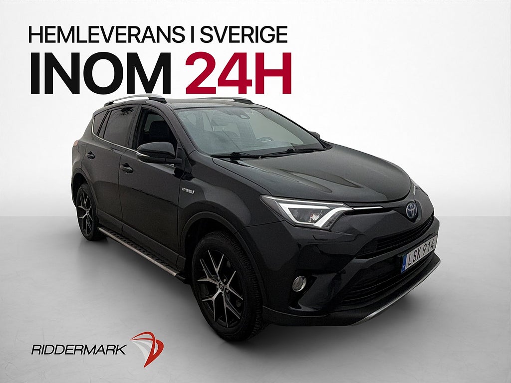 Toyota RAV4 2.5 197hk Active Plus Dragkrok Kamera Rattvärme