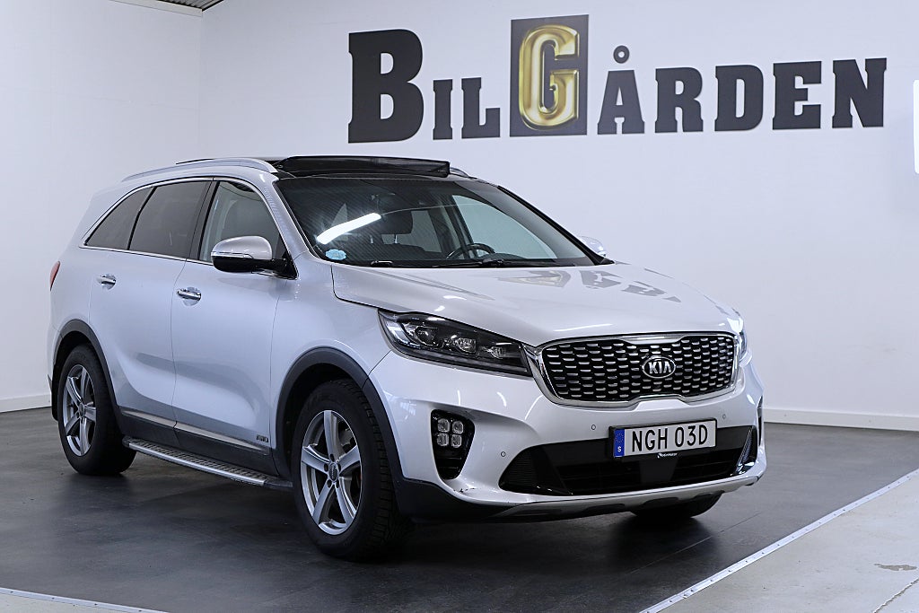 Kia Sorento 2.2 CRDi AWD GT-Line 7-sits Navi Kamera Harman/Kardon