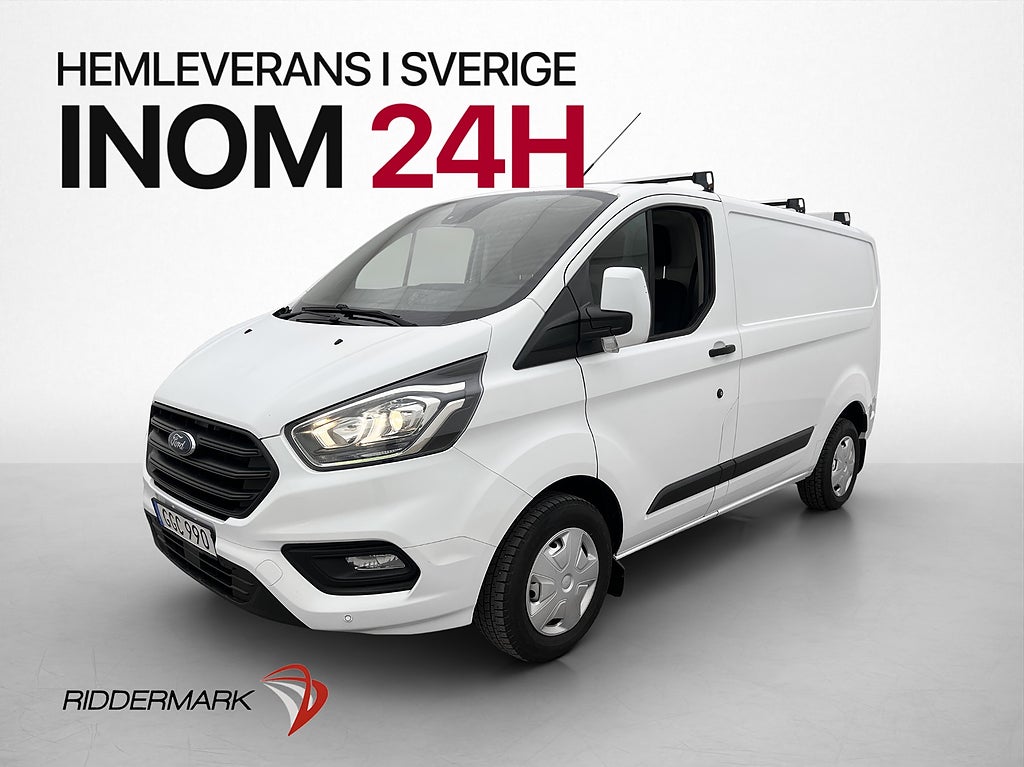 Ford transit-custom Värmare Dragkrok 3-Sits PDC Takräcke