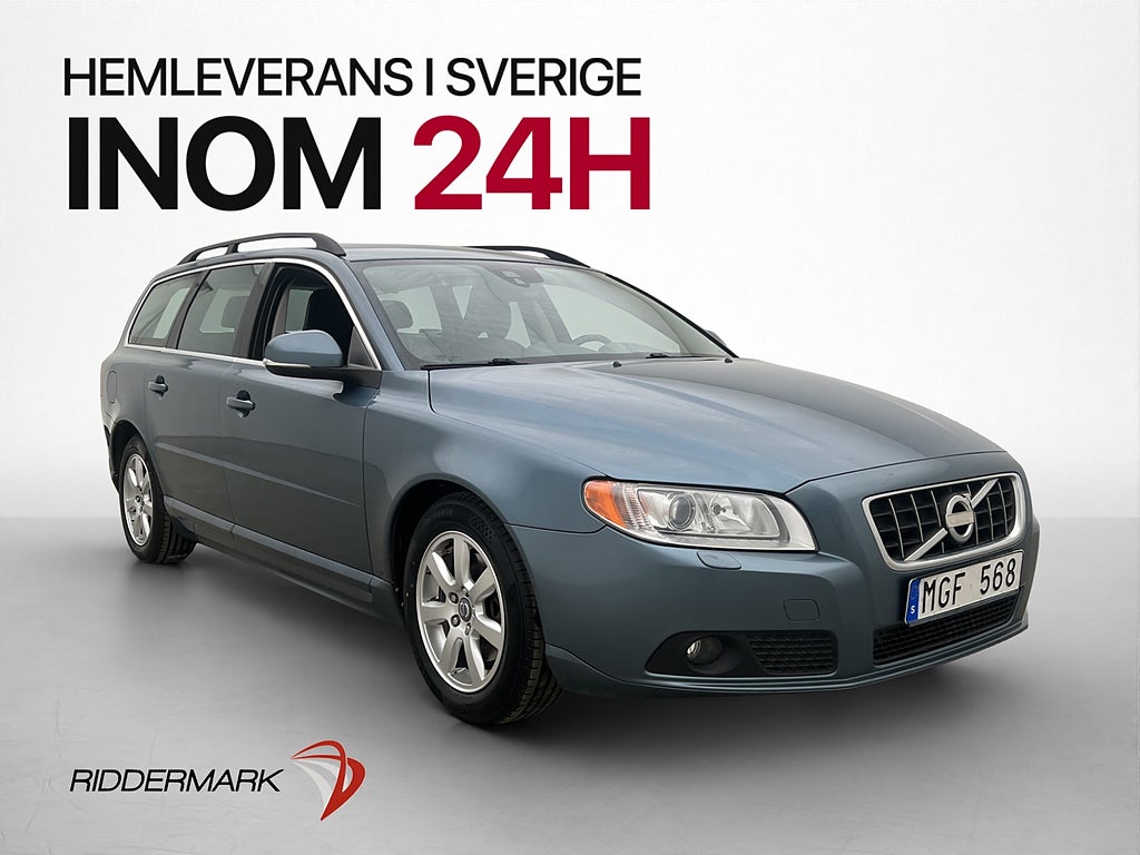 Volvo V70 1.6 115hk Momentum Värm En-Brukare Bluetooth Drag