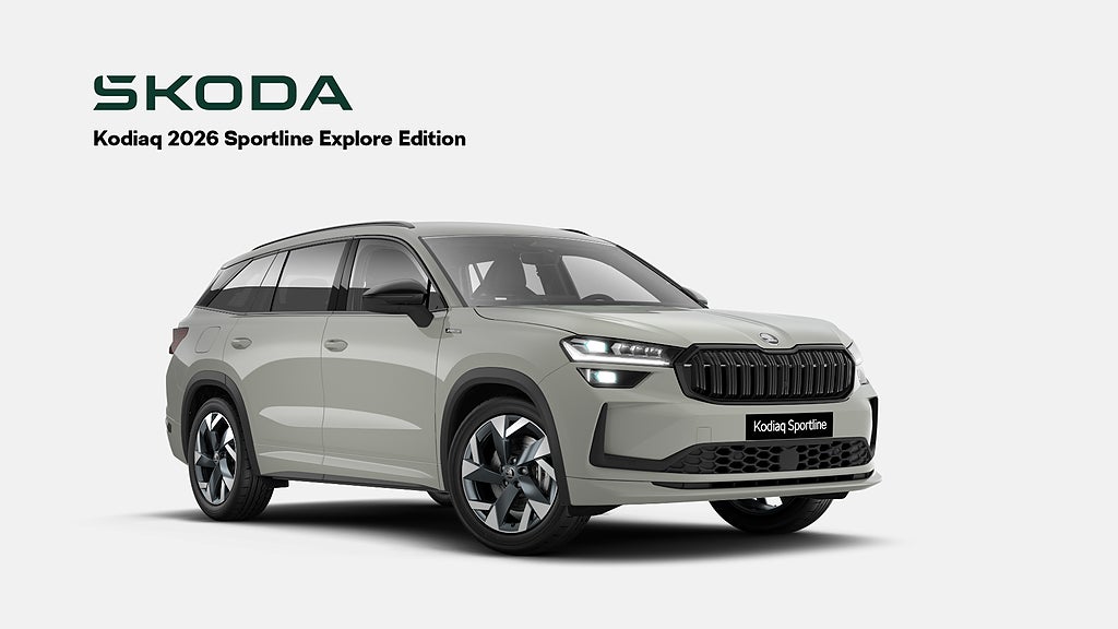 Skoda Kodiaq Sportline Laddhybrid Explore KAMPANJ