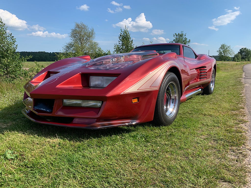 Chevrolet Corvette Stingray Greenwood Can Am Custom V8 1969 Extrem Unik