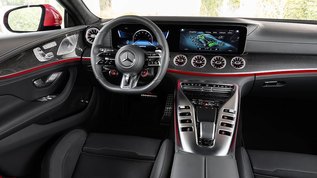 Cockpiten på Mercedes-AMG GT 63 S E Performance.