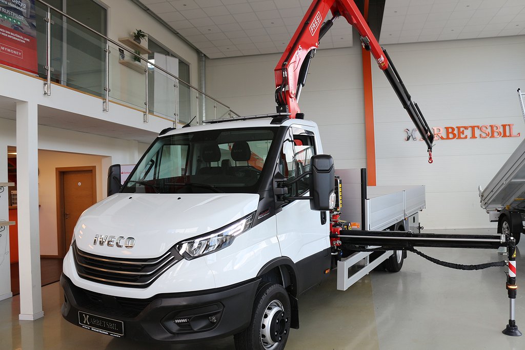 Iveco Daily  72C21/210 hk/KRAN BIL / Fassi 65B / 7-Tonnare