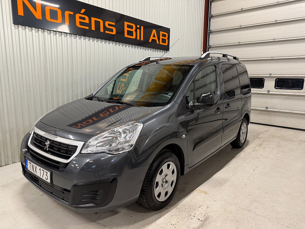 Peugeot partner tepee 1.2 Bensin 110Hk 5-SITS Euro 6
