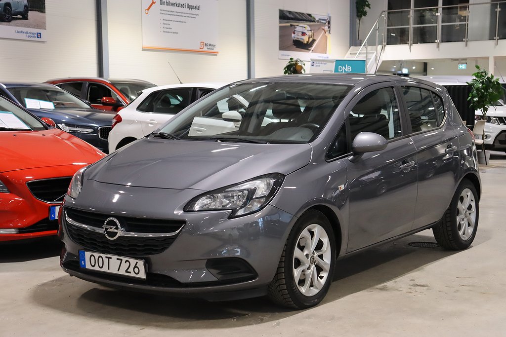 Opel Corsa 1.4 90HK Enjoy Pluspaket Rattvärm/PDC/Farthållare