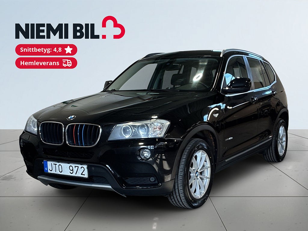 BMW X3 xDrive20d AWD Drag Värmare Psens S&V-hjul