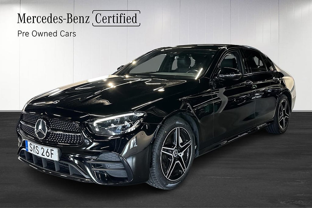 Mercedes-Benz E220d Sedan AMG Värmare Nightpackage Carplay