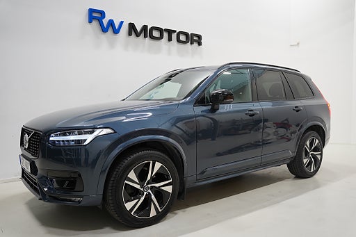 Volvo XC90 B5 AWD 250hk R-Design 7-sits H/K Pano P-värm 360° Drag
