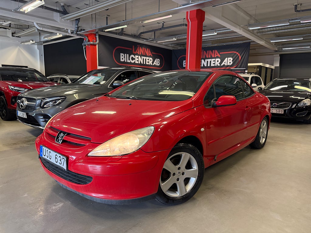 Peugeot 307 CC 2.0 Kamrem bytt Skinn PDC Motorvärmare Låg årsskatt