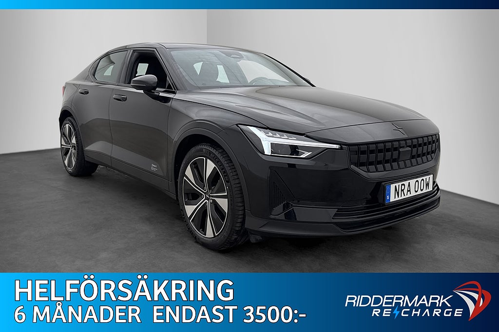 Polestar 2 Long Range Single Motor MOMS Värmare Kamera Navi