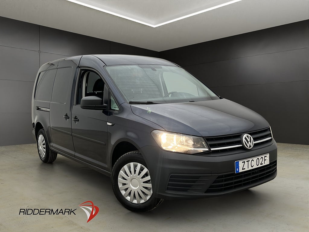 Volkswagen Caddy Maxi 2.0TDI Värmare Drag Skinn V-Inredd PDC