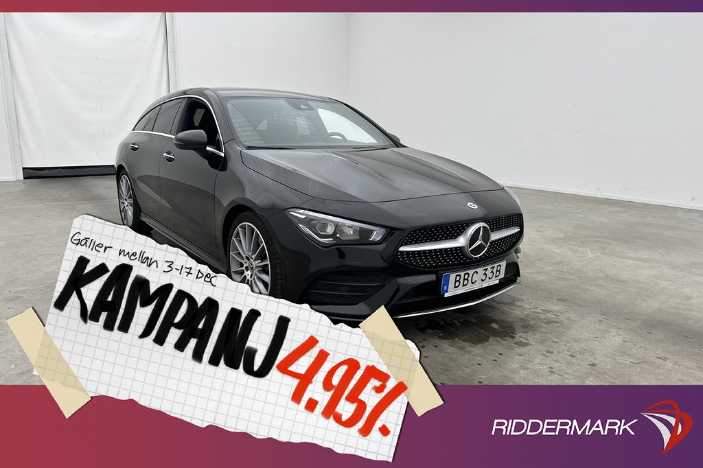 Mercedes-Benz CLA 250 4Matic SB 224hk AMG Bu 4,95% Ränta