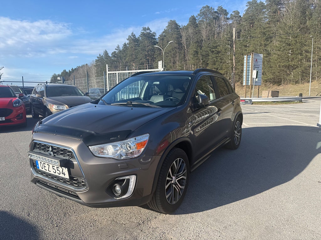Mitsubishi ASX 2.2 Di-D 4WD 150hk Automat En ägare Panorama Skinn Drag