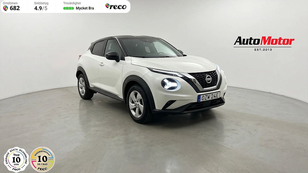 Nissan Juke Nissan Juke 1.0 Automat 114hk Backkamera/Navi