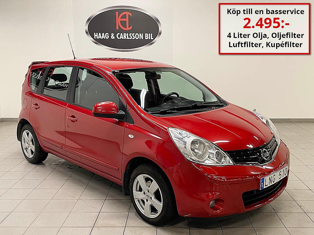 Nissan Note 1,6 Automat 1 Ägare