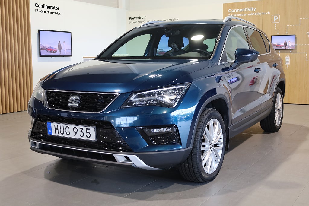 Seat Ateca 1.5 TSI AUT Xcellence Värmare Kamera Navi  Panorama 2019