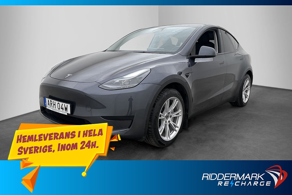 Tesla Model Y Standard Range Autopilot Drag Svensksåld MOMS