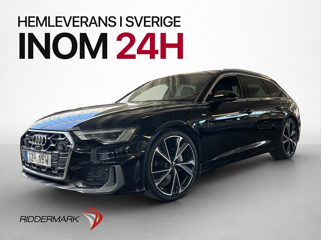 Audi A6 40 TDI Quattro S Line B&O Drag Navi Cockpit Värmare