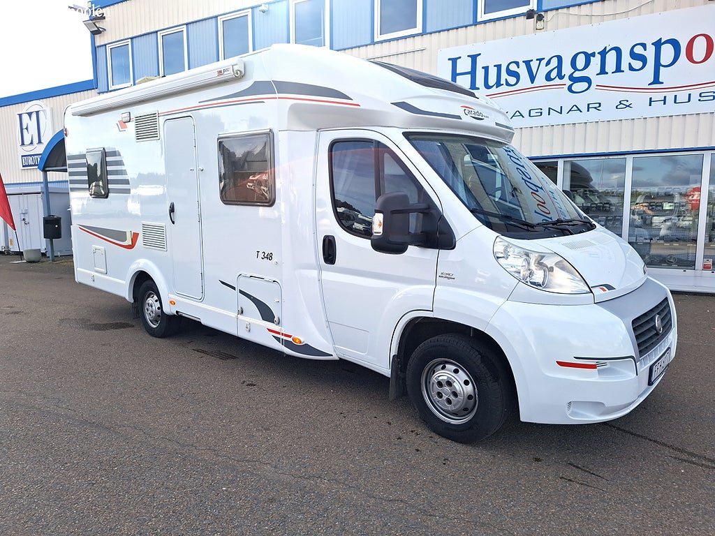 Carado T 348 Dubbelbädd, Taksäng, Cykelställ