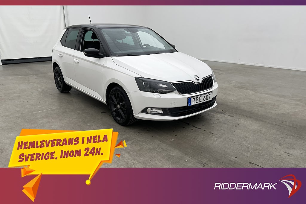 Skoda Fabia 110hk Style Sensorer Keyless Farthåll 0,47l/mil