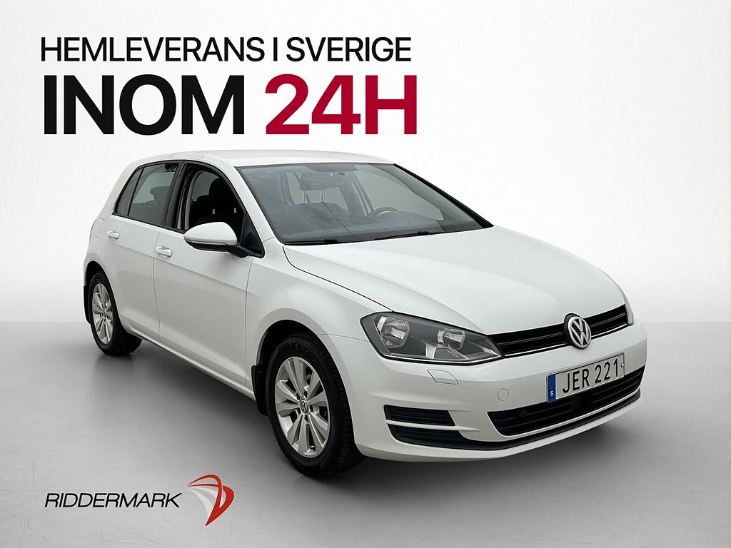 Volkswagen Golf 1.2 TSI 110hk Base Kamera Dragkrok CarPlay