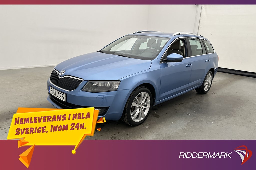Skoda Octavia 1.6 TDI Elegance Värmare Dragkrok Sensorer
