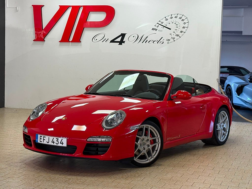 Porsche 911 Carrera S (385 hk) Cabriolet  Speedster 997.2 Sv-såld 