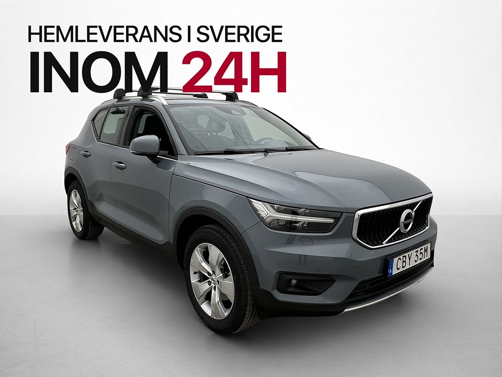 Volvo XC40 T3 163hk Momentum Drag Värmare Carplay VOC