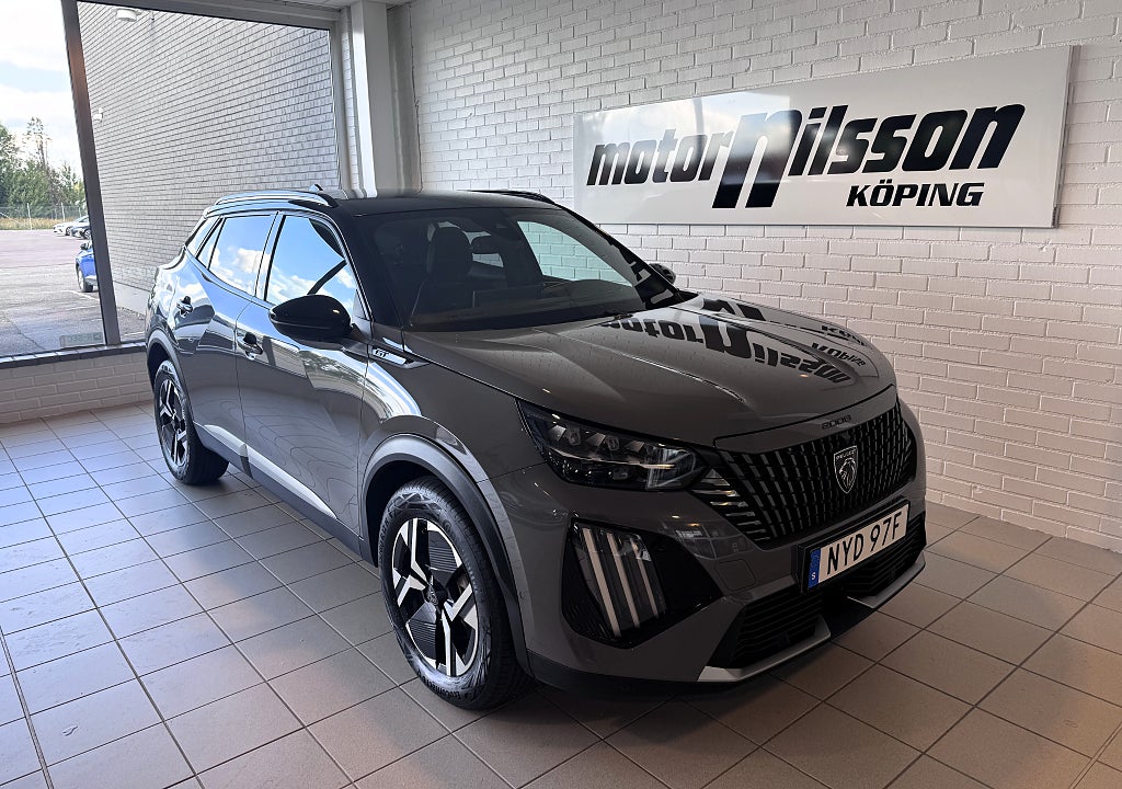 Peugeot 2008 Hybrid 145hk Aut GT-Line Carplay 360-kamera V-hjul 