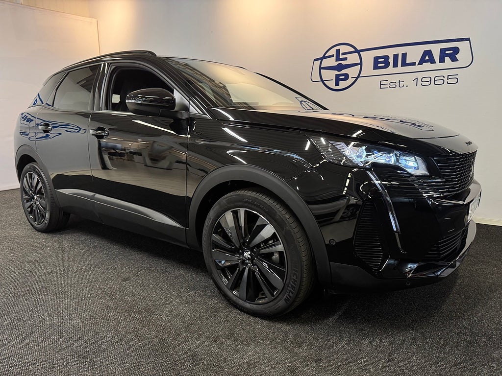 Peugeot 3008 1.2 PT 130 EAT GT Blackpack | Vinterhjul | MOMS