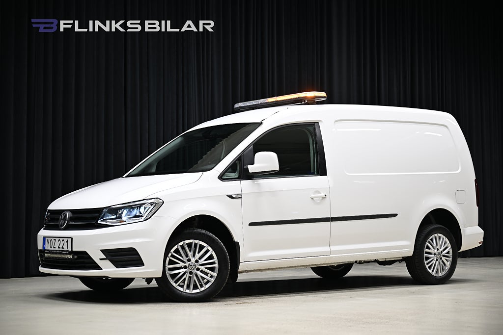 Volkswagen Caddy Maxi 4Motion 150HK Nedlackad|Drag|Värmare|Backkamera|Leasbar