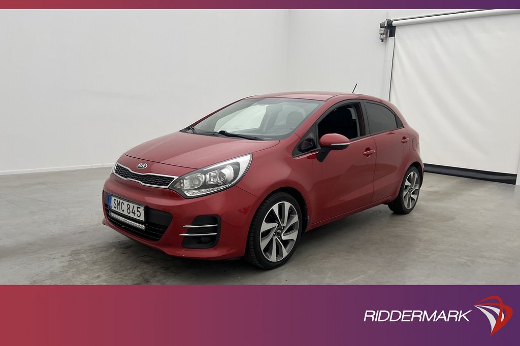 Kia Rio CVVT 84hk Special Edition Värm Kamera Navi Rattvärme