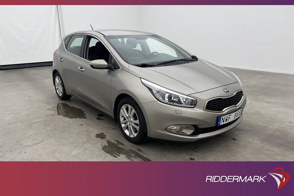 Kia Cee´d CRDi 128hk Comfort Värmare Sensorer Rattvärme Drag