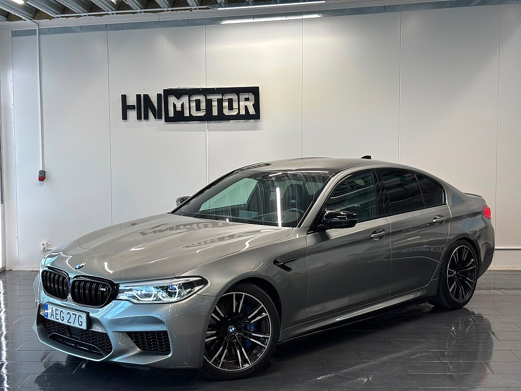 BMW M5 Competition 625Hk |HuD|H/K|BLIS|SoftClose|BKam|NyServad