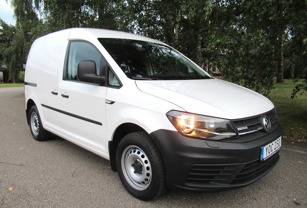 Volkswagen Caddy Skåp 1,4 TGI Biogas Automat, Dubbelgolv  