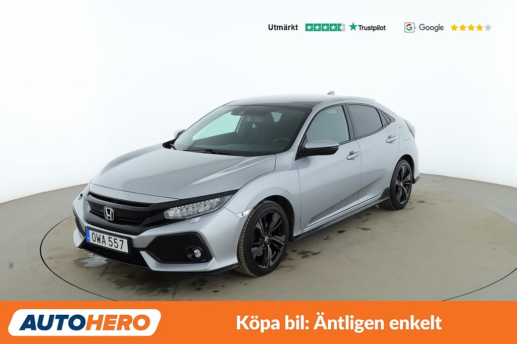 Honda Civic 1.5 VTEC Sport Plus / Pano, Adaptiv fjädring