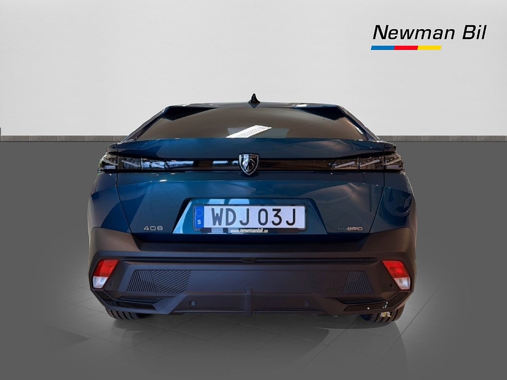 Peugeot 408 GT Plug-In Hybrid 225 Hk Aut. Låg skatt – bild 5