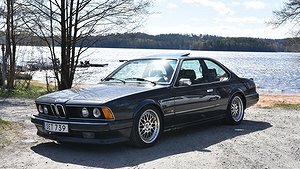 BMW 635 CSi importerades från Tyskland år 2001. Foto: Bilweb Auctions