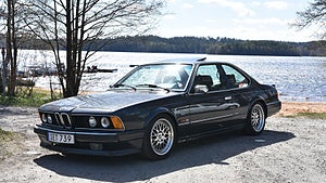 BMW 635 CSi importerades från Tyskland år 2001. Foto: Bilweb Auctions