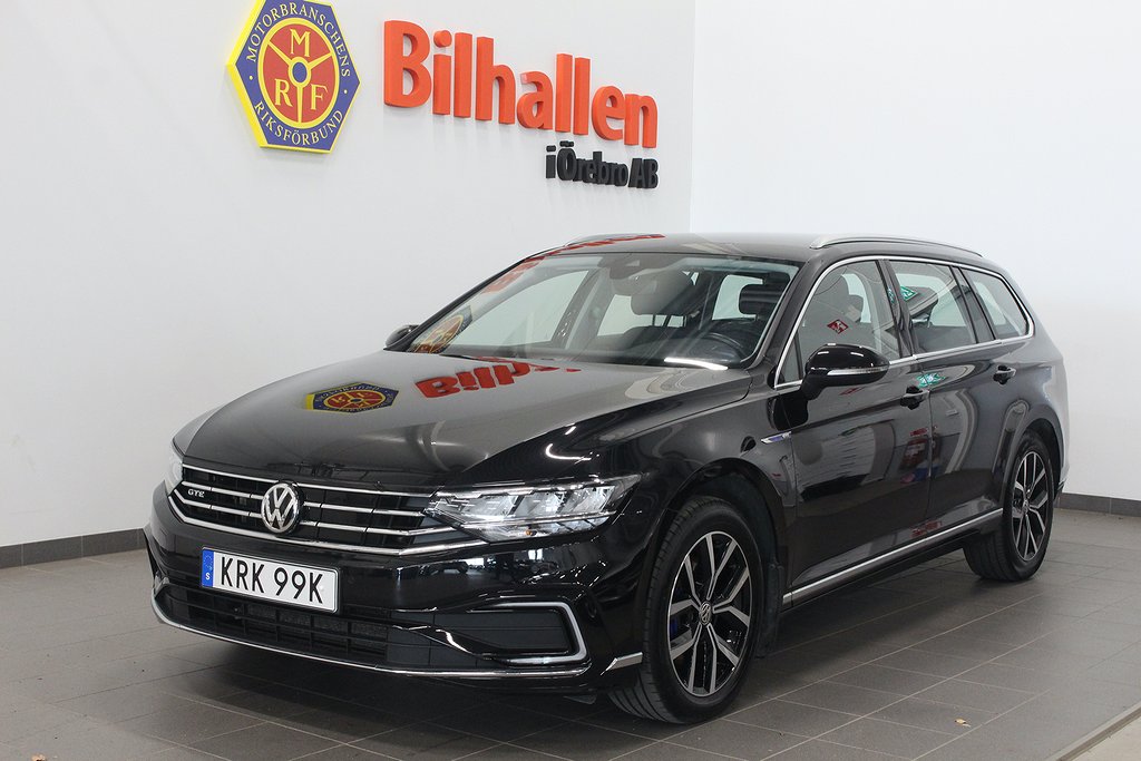 Volkswagen Passat Sportscombi GTE Kamera Navi Drag Värmare