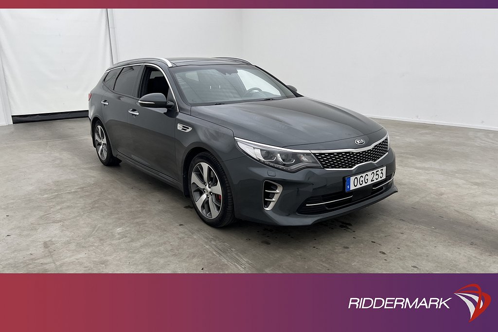 Kia Optima Sport Wagon GT 245hk Pano H/K Kamera Skinn Navi