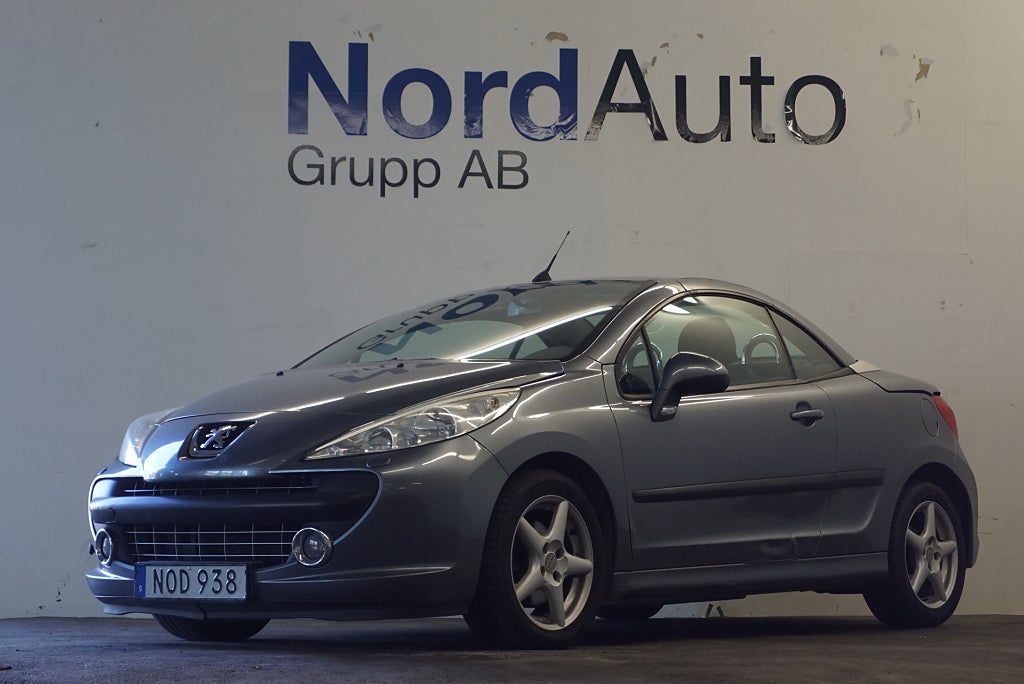 Peugeot 207 CC 1.6 VTi AUT M-VÄRM Cabriolet SVENSKSÅLD 