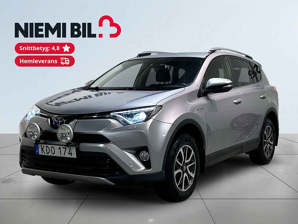 Toyota RAV4 Hybrid 2.5 AWD Executive Drag 360° Mvärm Skinn GPS SoV