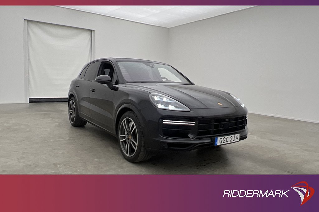 Porsche Cayenne Turbo 550hk Sport Chrono Burm 360° Pano PASM