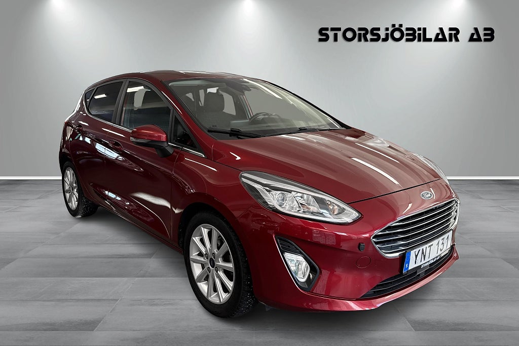 Ford Fiesta 5-dörrar 1.0 EcoBoost Titanium Euro 6 +Vinterhjul