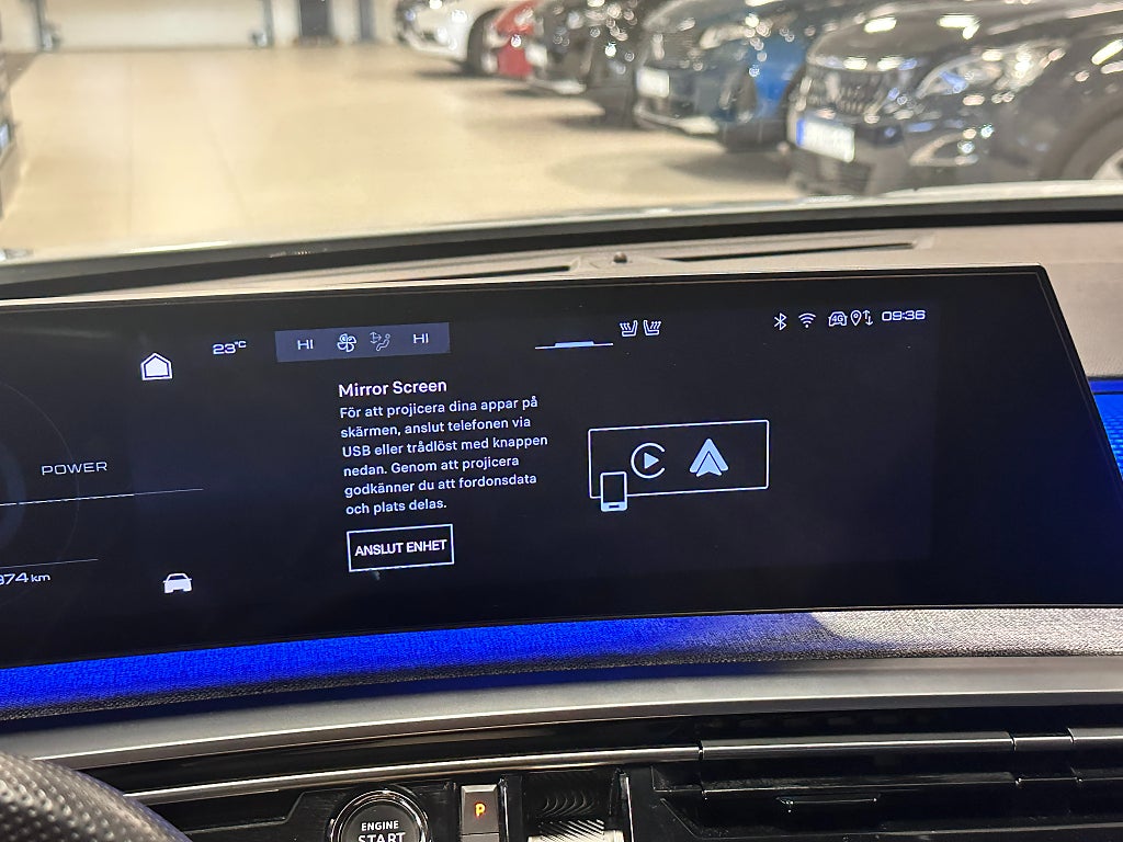 Peugeot E-5008 GT 73 kWh 7-säten Dragkrok, Elbaklucka, B-kam, Navi thumbnail